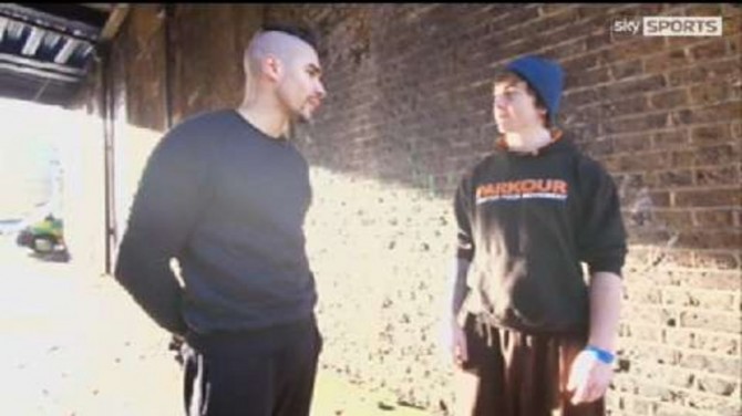 Olympic Gymnast, Louis Smith – Gives #Parkour A Go!