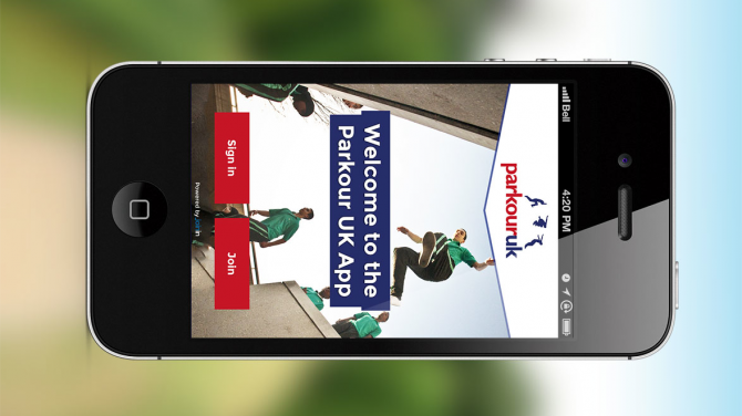 COMING SOON . . . The Parkour UK App!