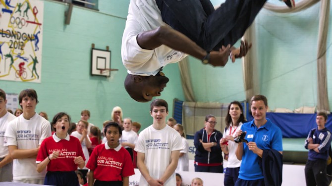 Seb – Parkour Somersault